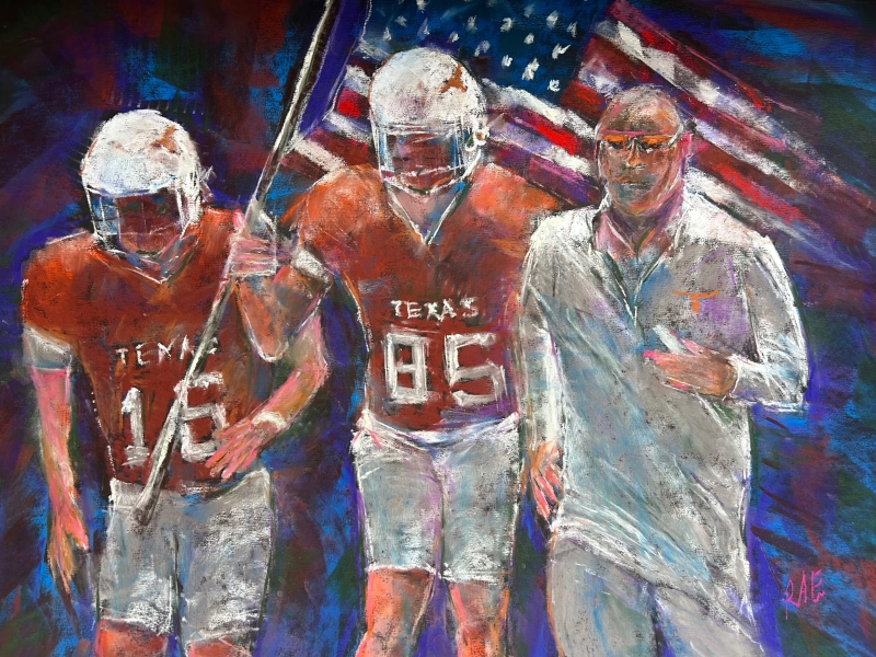 It’s Texas Time by artist Alan Ehrlich
